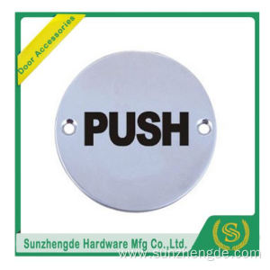 BTB SSP-008SS And Glass Push Pull Door Sign Plate